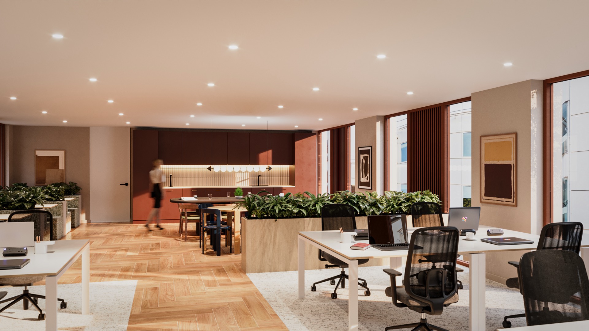 Level 3 desking